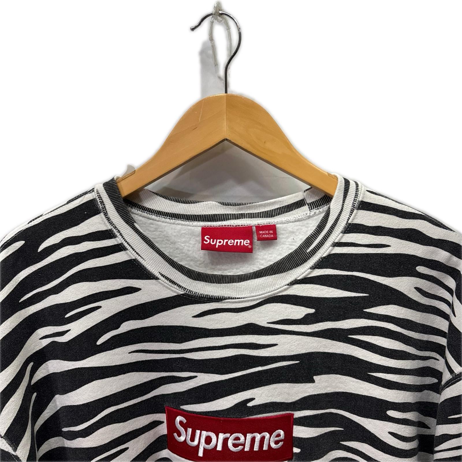 スウェット 22AW Box Logo Crewneck Zebra L マルチカラー