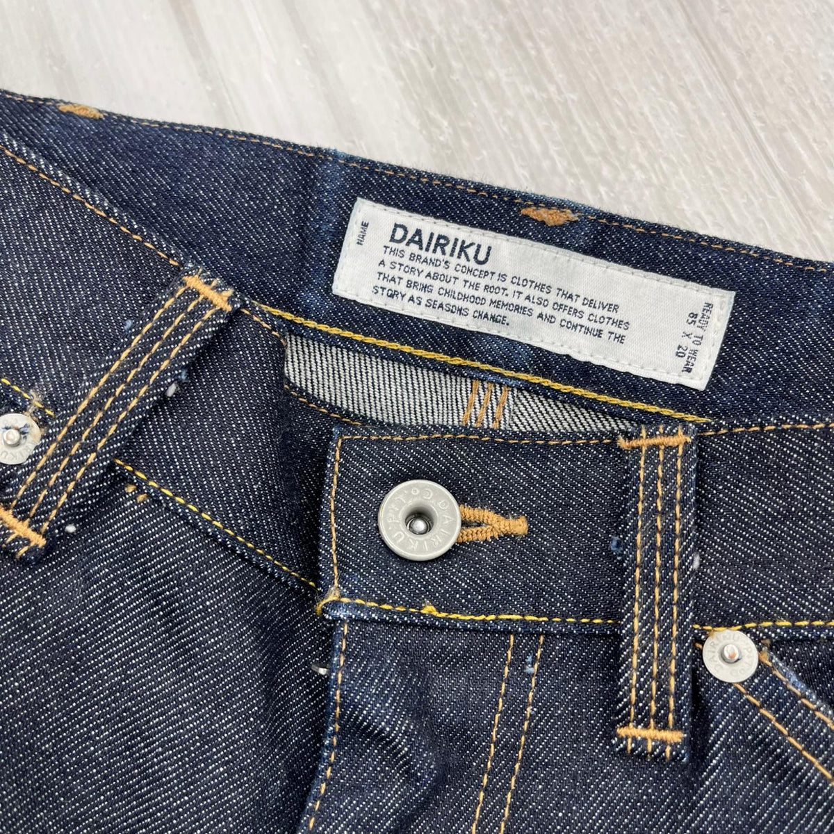 デニムパンツ 26ss RIGID PAINTER DENIM WIDE PANTS
