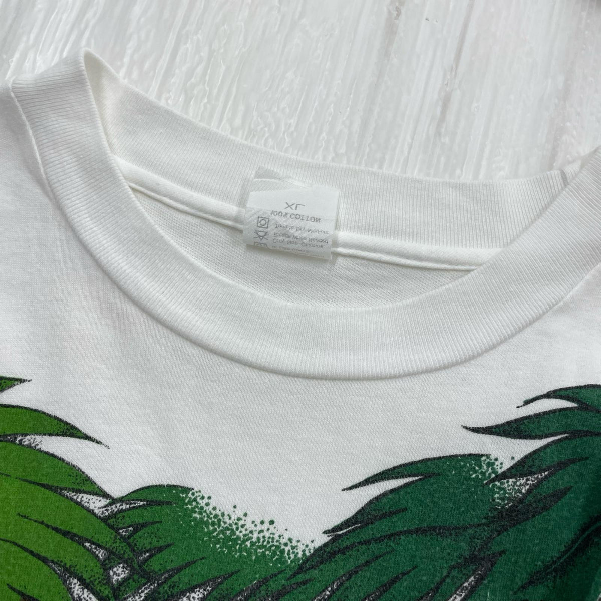 半袖Ｔシャツ 90S ｼﾝｶﾞﾎﾟｰﾙﾀｲｶﾞｰ 白 (XL) ホワイト