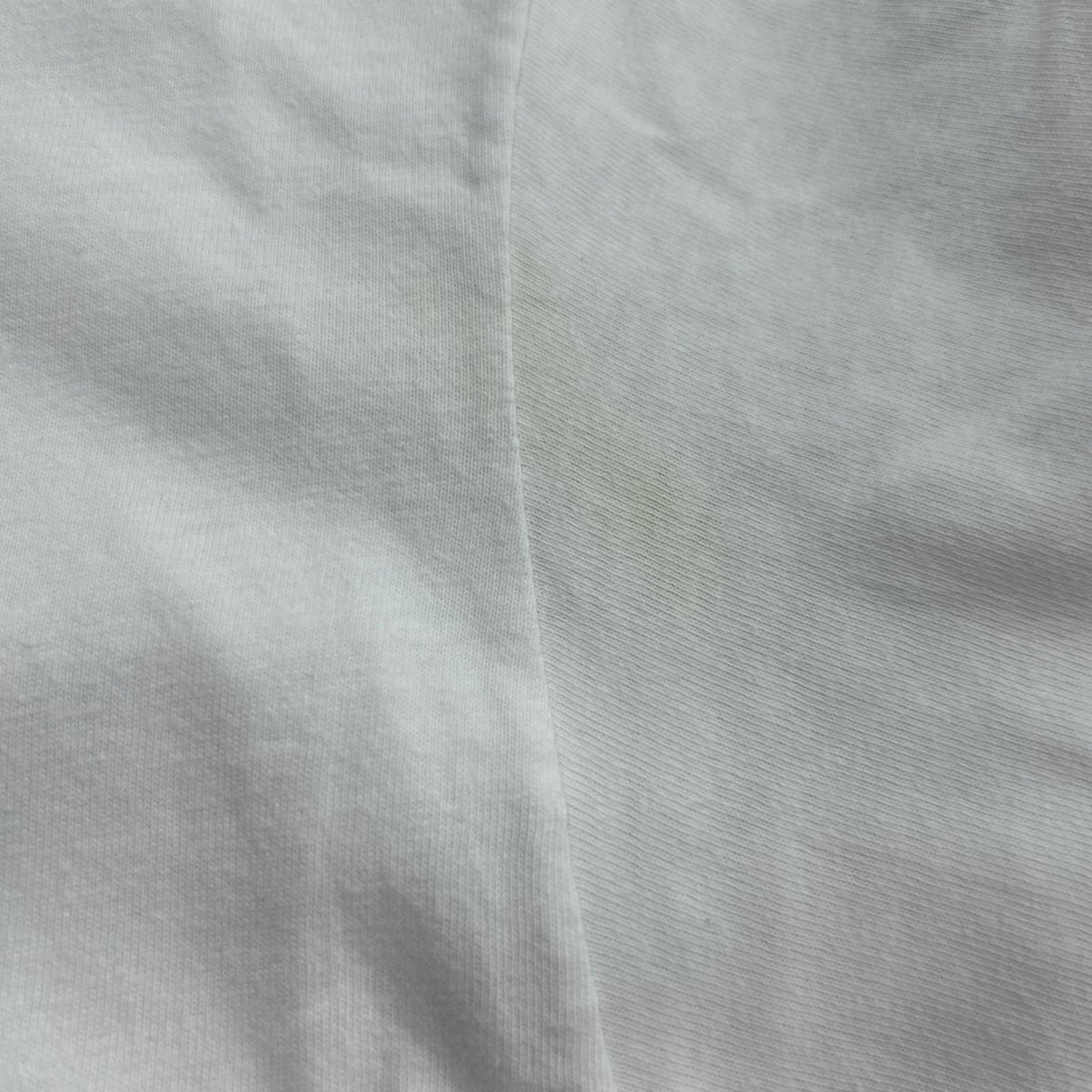 半袖Ｔシャツ 90s USA製 錯覚ｱｰﾄTee 白 (L) L ホワイト
