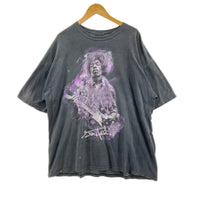 半袖Ｔシャツ 00S ｼﾞﾐ・ﾍﾝﾄﾞﾘｯｸｽ PURPLE HAZE 黒 (2XL) ブラック