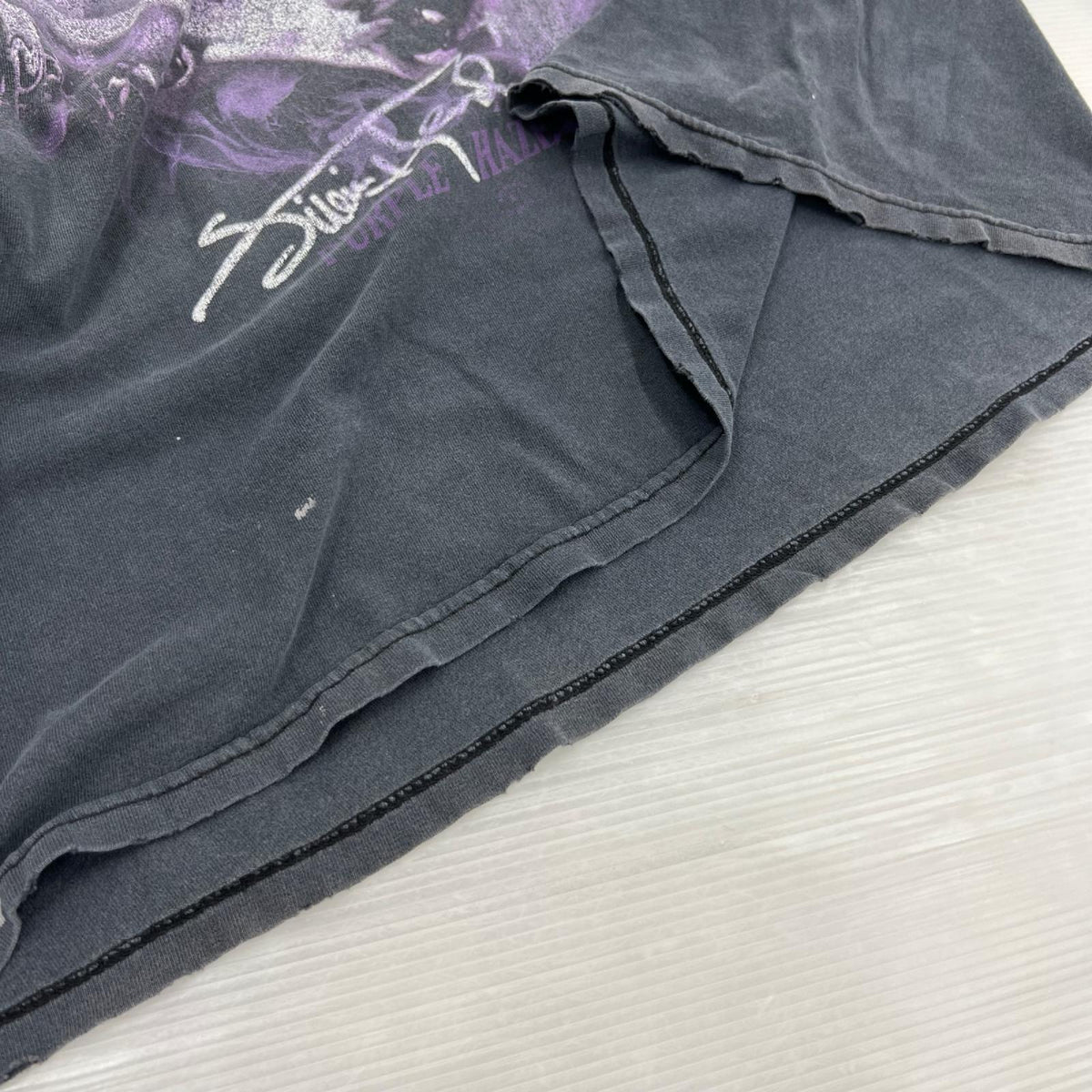 半袖Ｔシャツ 00S ｼﾞﾐ・ﾍﾝﾄﾞﾘｯｸｽ PURPLE HAZE 黒 (2XL) ブラック