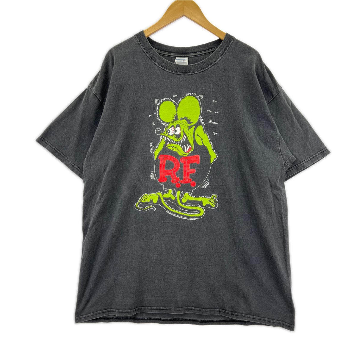 半袖Ｔシャツ 00S ﾗｯﾄﾌｨﾝｸ 黒 (XL) ブラック