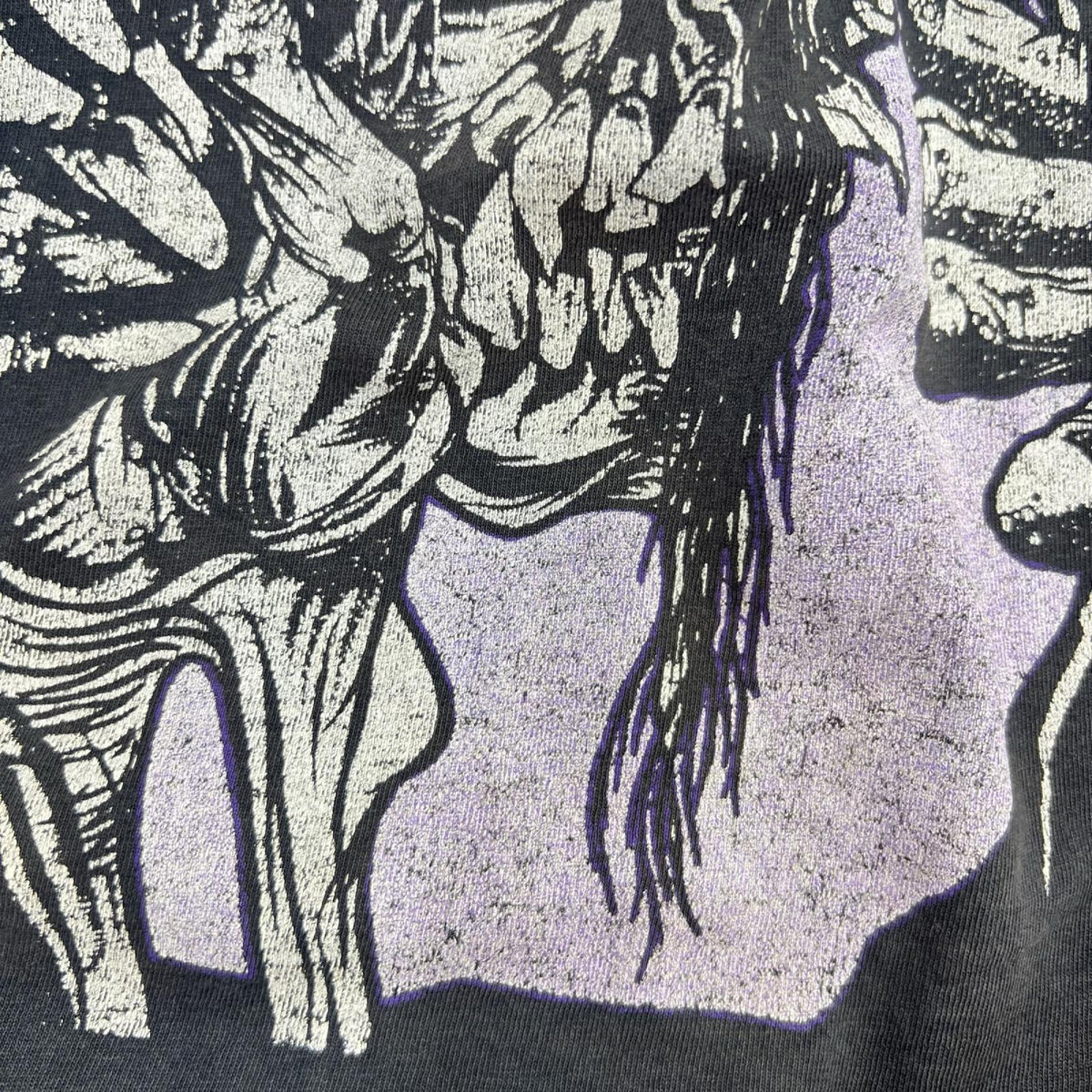 半袖Ｔシャツ 00S Misfits ﾌﾙｰﾂﾀｸﾞ ﾕｰﾛ 黒 (L) L ブラック