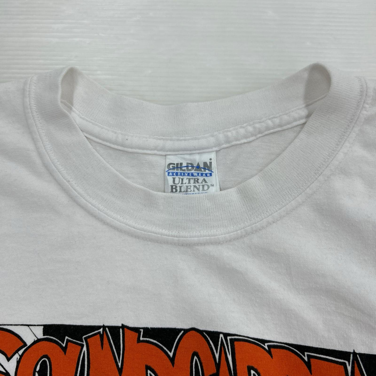 半袖Ｔシャツ 90S ｻｳﾝﾄﾞ・ｶﾞｰﾃﾞﾝ 白 (XL) ホワイト