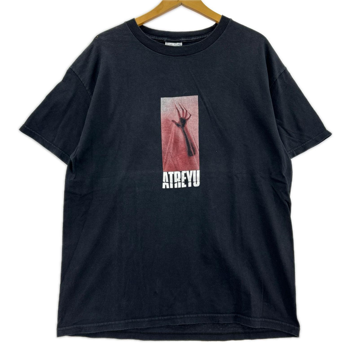 半袖Ｔシャツ 90～00S ATREYU ﾊﾞﾝﾄﾞTee ﾒｷｼｺ製 黒 (L) L ブラック
