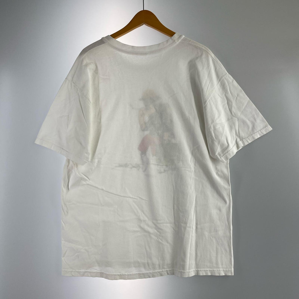 半袖Ｔシャツ 90S ﾗﾙﾌｽﾃｯﾄﾞﾏﾝ ｲﾗｽﾄﾌﾟﾘﾝﾄ 白 ホワイト