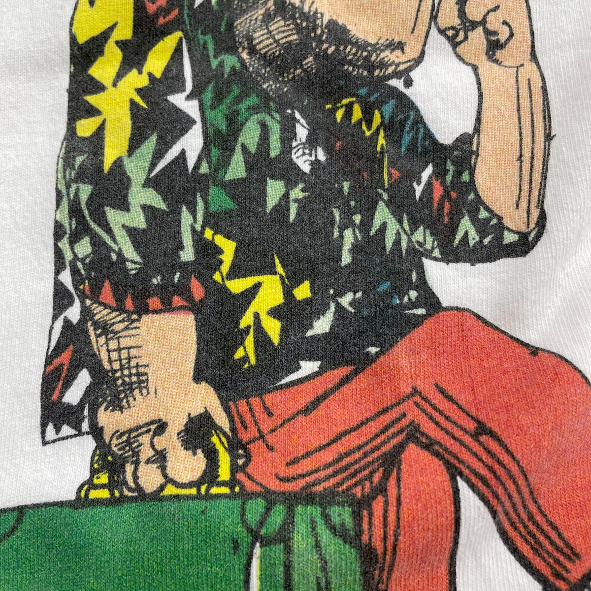 半袖Ｔシャツ 90S ﾗﾙﾌｽﾃｯﾄﾞﾏﾝ ｲﾗｽﾄﾌﾟﾘﾝﾄ 白 ホワイト