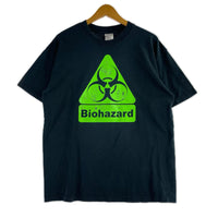 半袖Ｔシャツ 90S Biohazard ﾛｺﾞﾌﾟﾘﾝﾄ 黒 (M) M ブラック