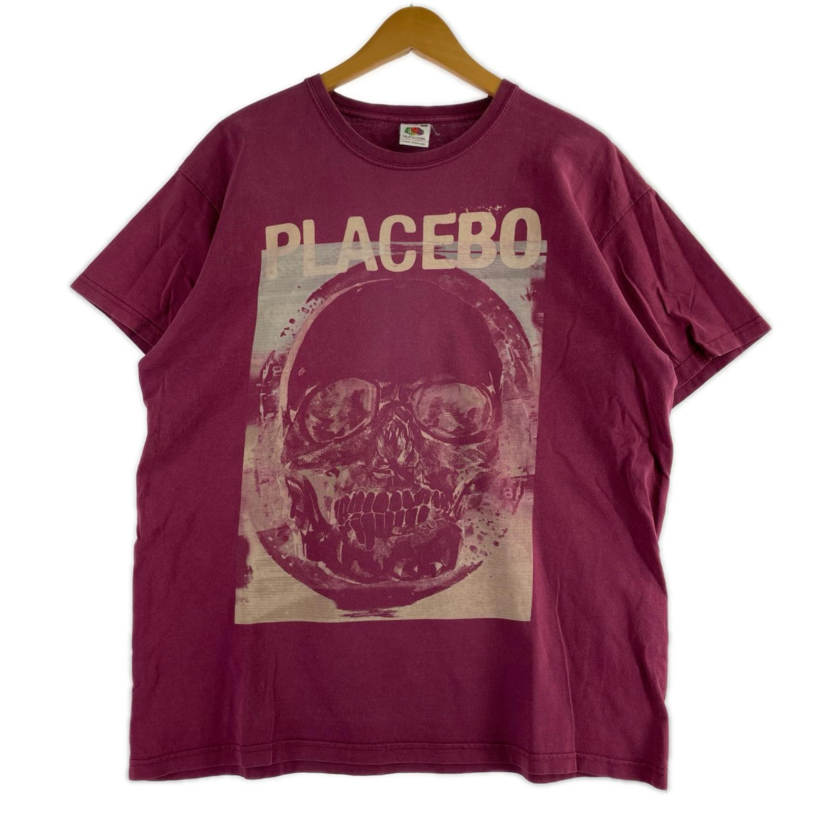 半袖Ｔシャツ 00S PLACEBO ｽｶﾙ ﾊﾞｰｶﾞﾝﾃﾞｨ (L) L