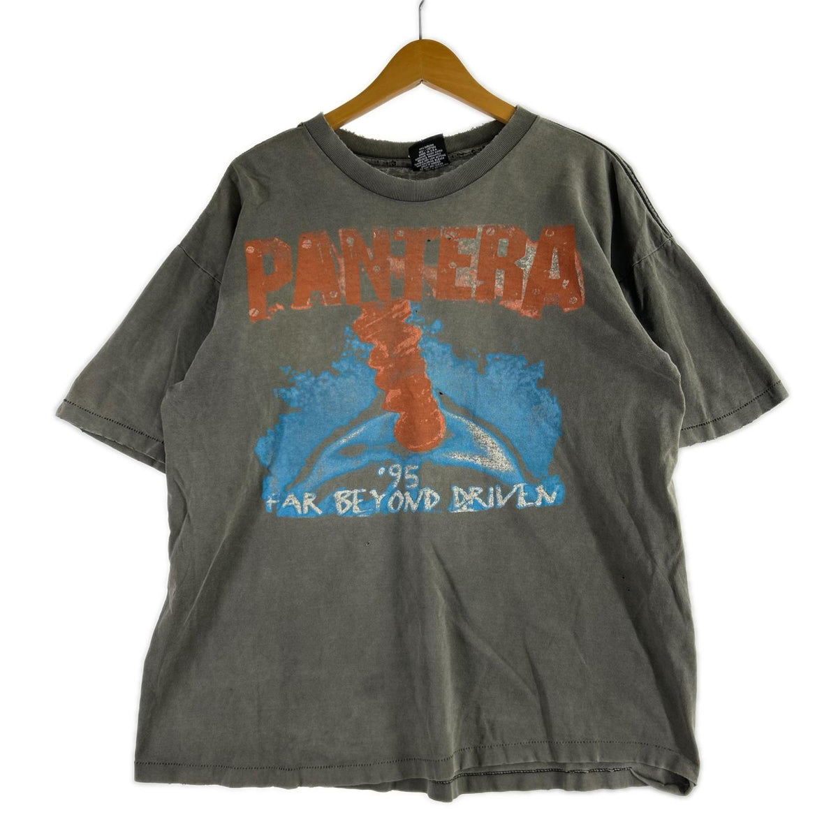 半袖Ｔシャツ 90S PANTERA FAR BEYOND DRIVEN (XL) グレー