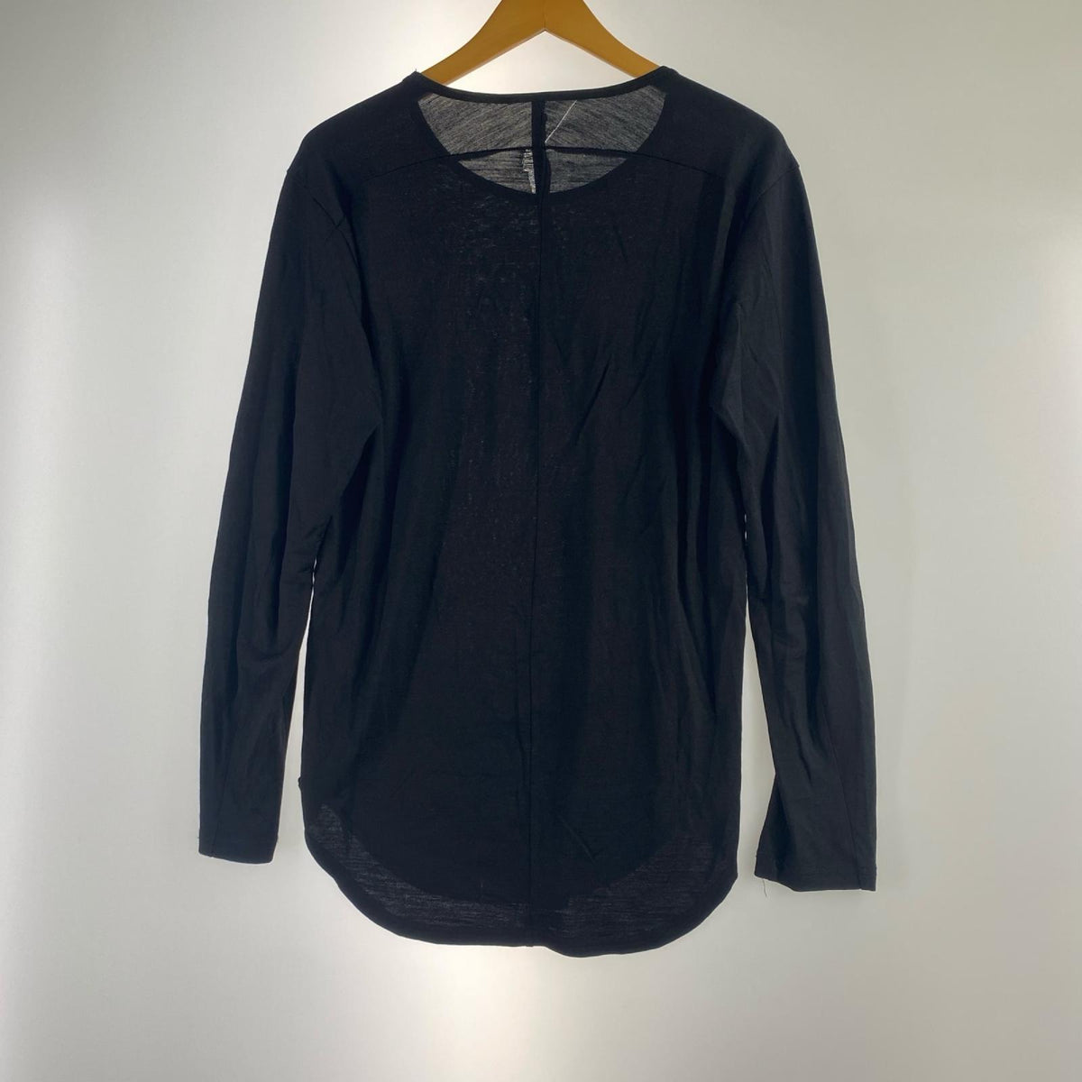 長袖Ｔシャツ ロングスリーブ カットソー ブラック 1 ブラック