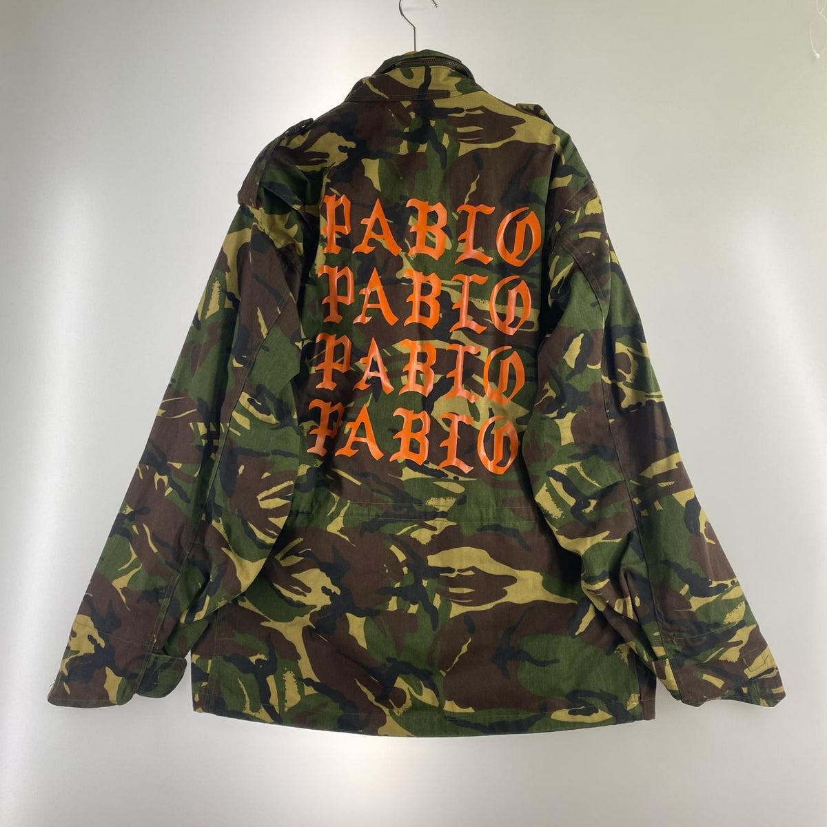 ジャケット kanye west PABLO 迷彩ジャケット