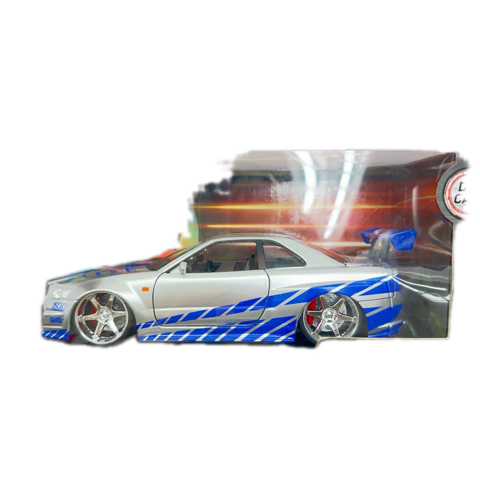 JADA 1/24 2002 Nissan Skyline GT-R R34 スケールカー