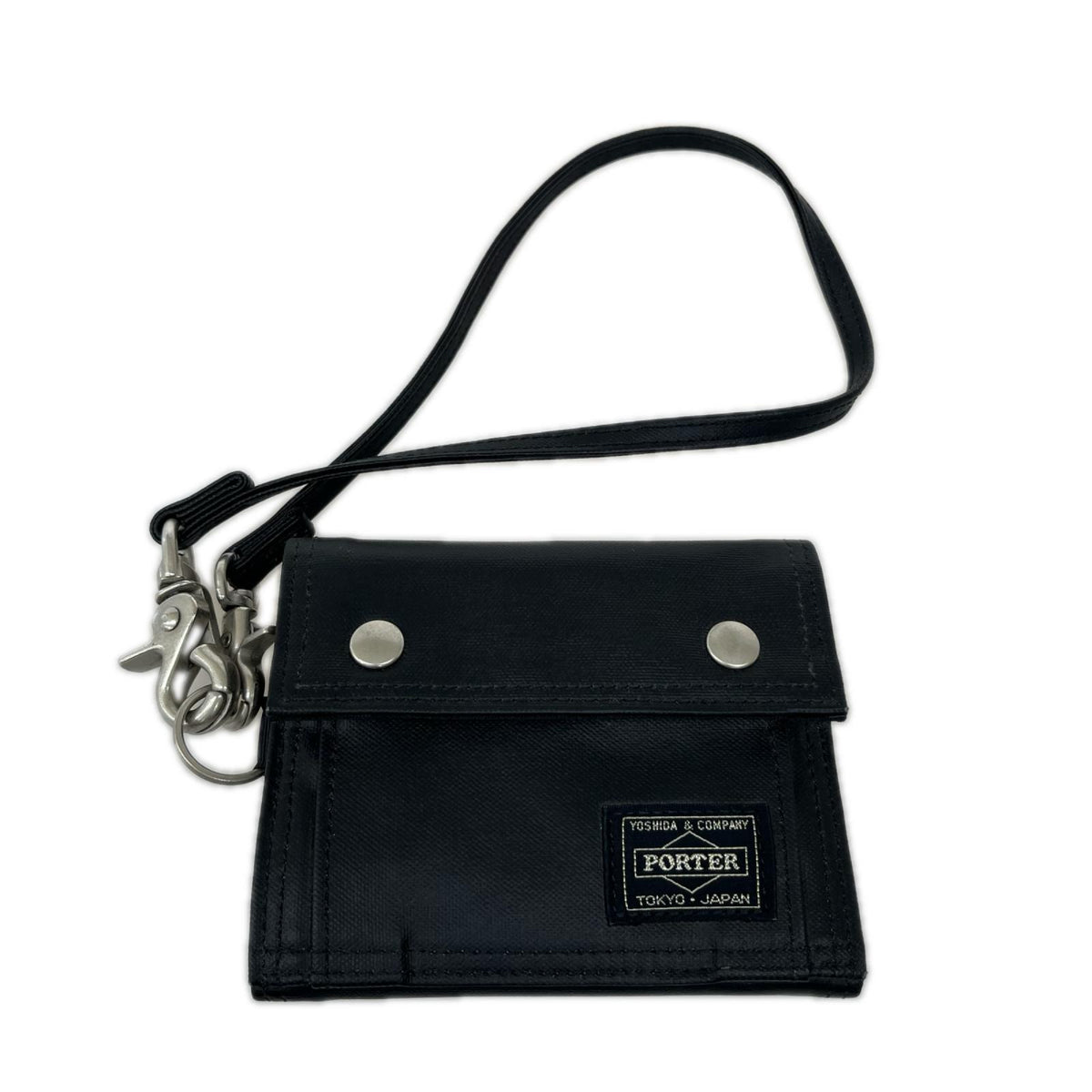 コンパクトウォレット FREE STYLE WALLET 三つ折り 財布 黒 707-07175 ブラック