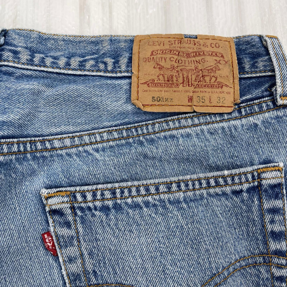 デニムパンツ 90s 501 USA製 W34