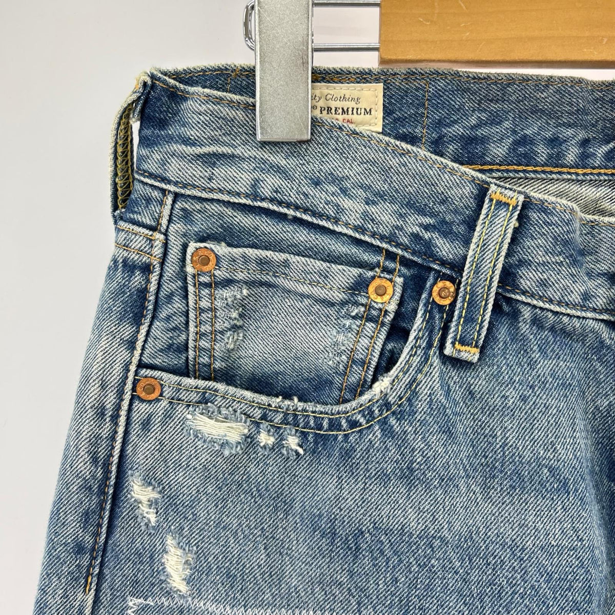 デニムパンツ 501 ﾘﾒｲｸ 30 ブルー