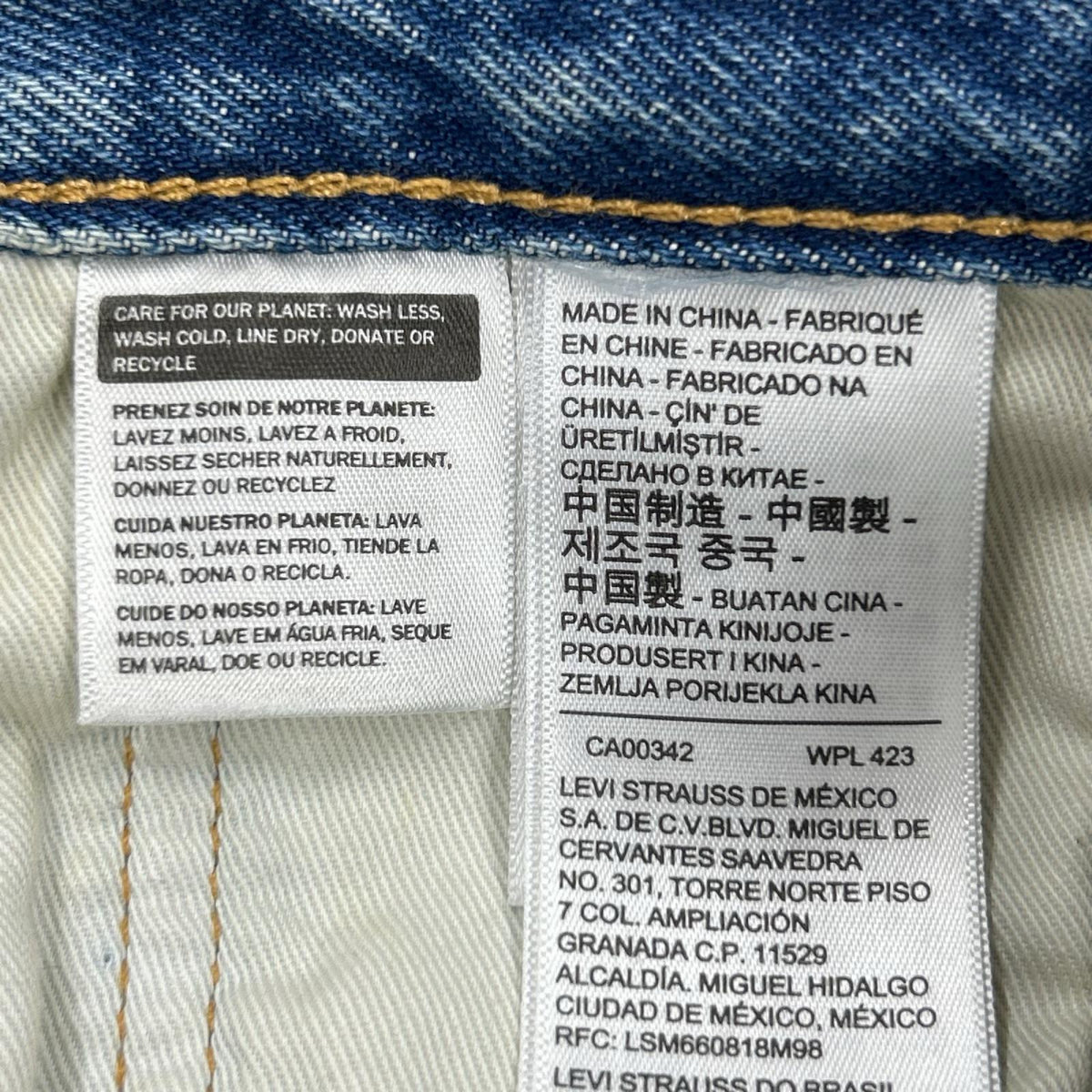 デニムパンツ 501 ﾘﾒｲｸ 30 ブルー