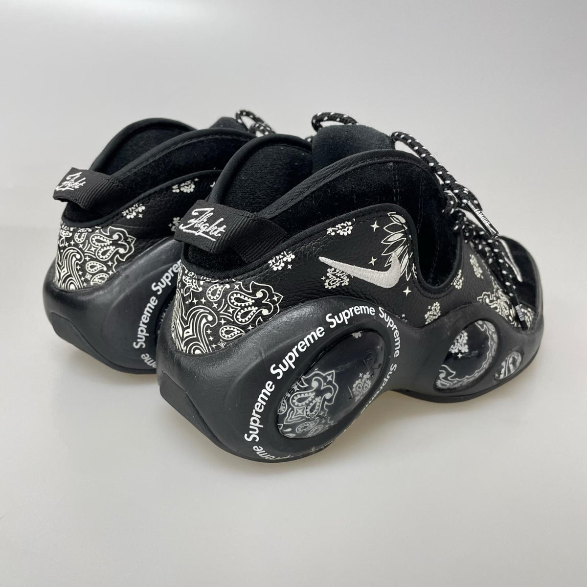 スニーカー ×SUPREME Air Zoom Flight 95 25.5cm 25.5cm (US7 1/2 UK7 EU41) ブラック
