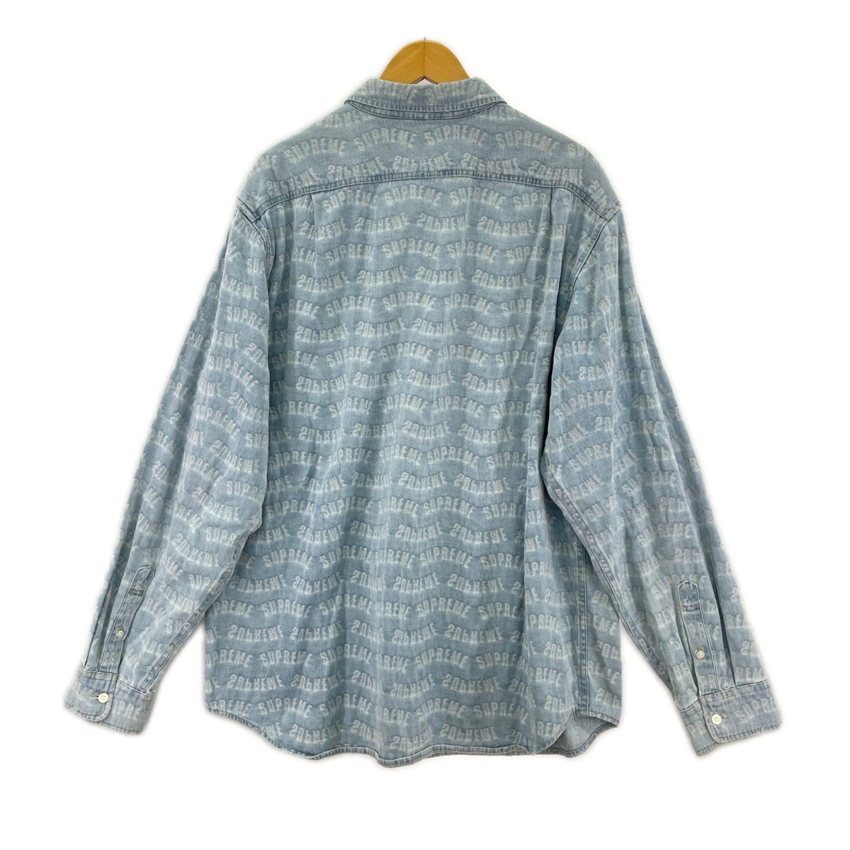 長袖シャツ Warp Jacquard デニムシャツ
