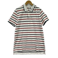 ポロシャツ GAMME BLEU ﾎﾞｰﾀﾞｰﾎﾟﾛｼｬﾂ (L) L