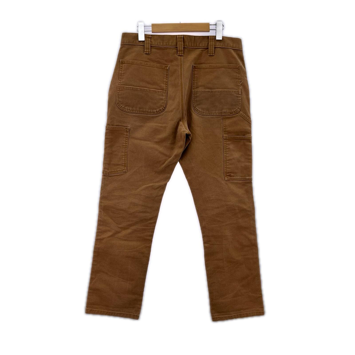 パンツ SLIM FIT ﾀﾞﾌﾞﾙﾆｰﾍﾟｲﾝﾀｰﾊﾟﾝﾂ 茶 34 ブラウン