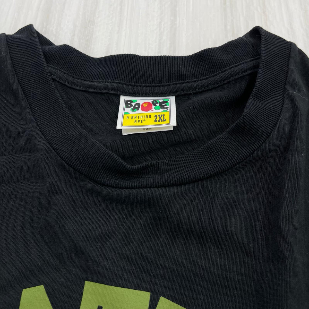 半袖Ｔシャツ ｶﾚｯｼﾞﾓﾉｸﾞﾗﾑｶﾚｯｼﾞT BLK 2XL ブラック