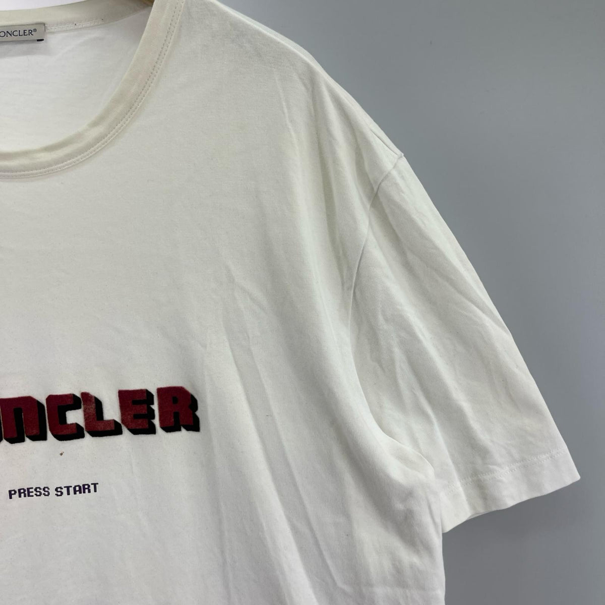 半袖Ｔシャツ MAGLIA T-SHIRTS PRESS START WHT ホワイト
