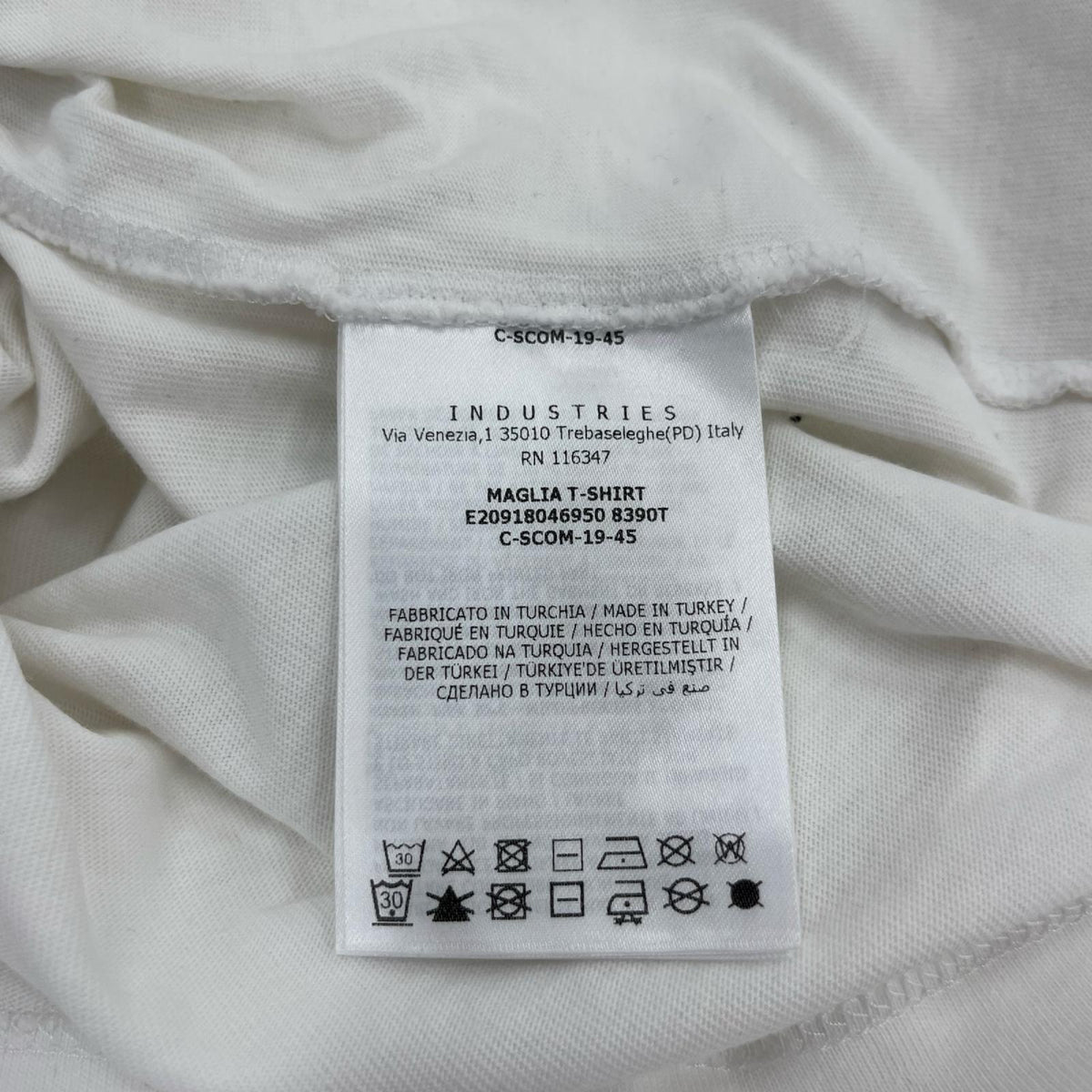 半袖Ｔシャツ MAGLIA T-SHIRTS PRESS START WHT ホワイト