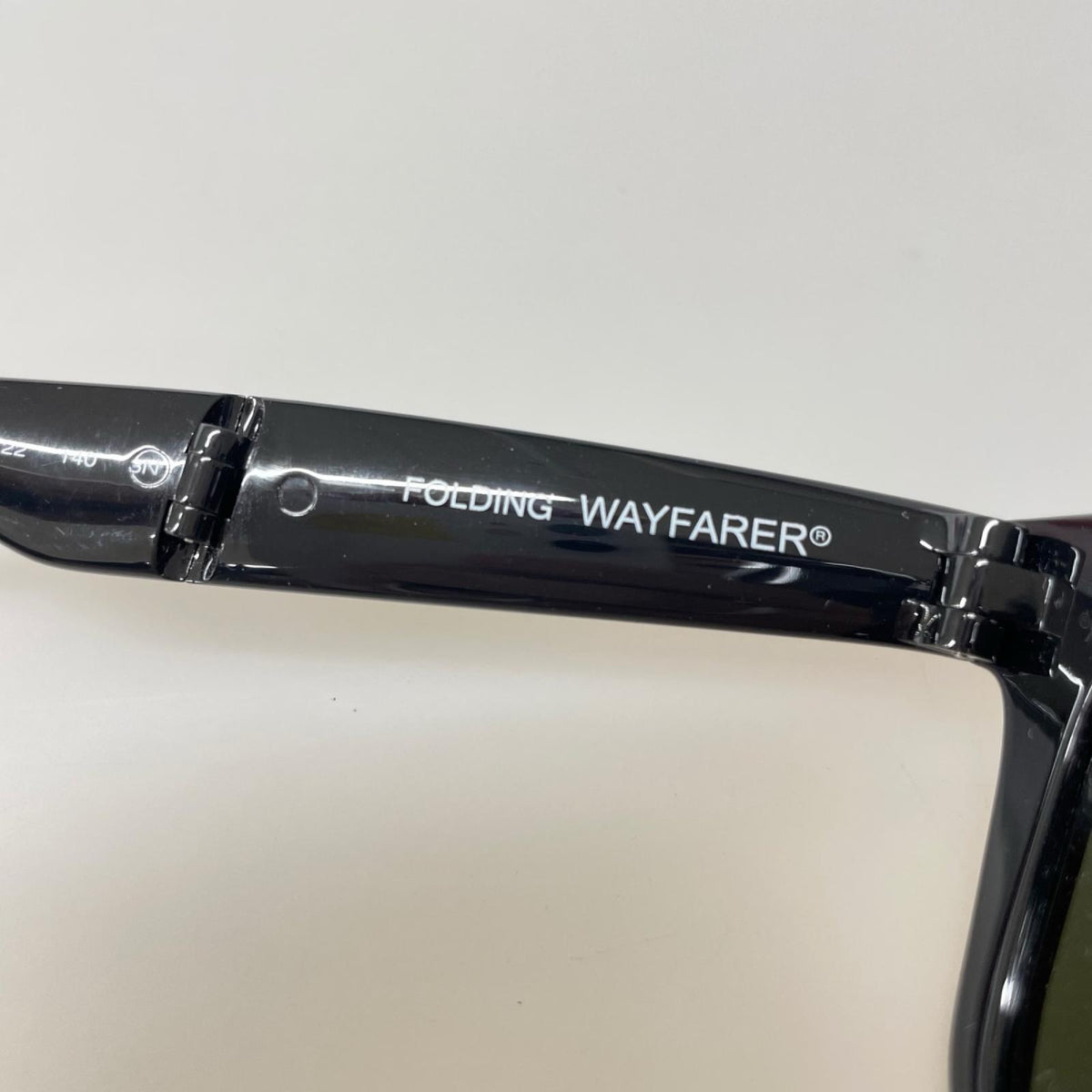その他アクセサリー FOLDING WAYFARER 折りたたみｻﾝｸﾞﾗｽ 黒 ブラック