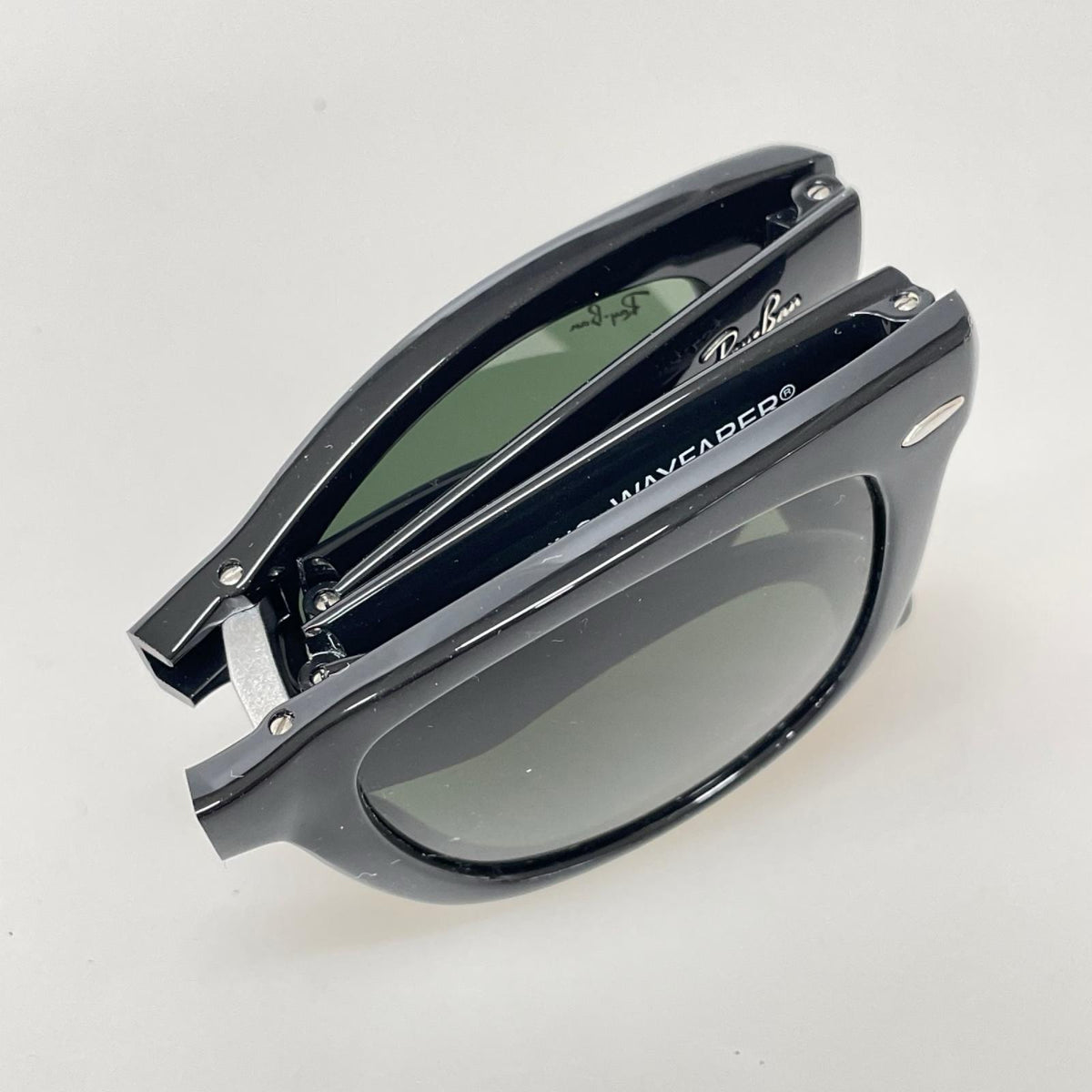 その他アクセサリー FOLDING WAYFARER 折りたたみｻﾝｸﾞﾗｽ 黒 ブラック