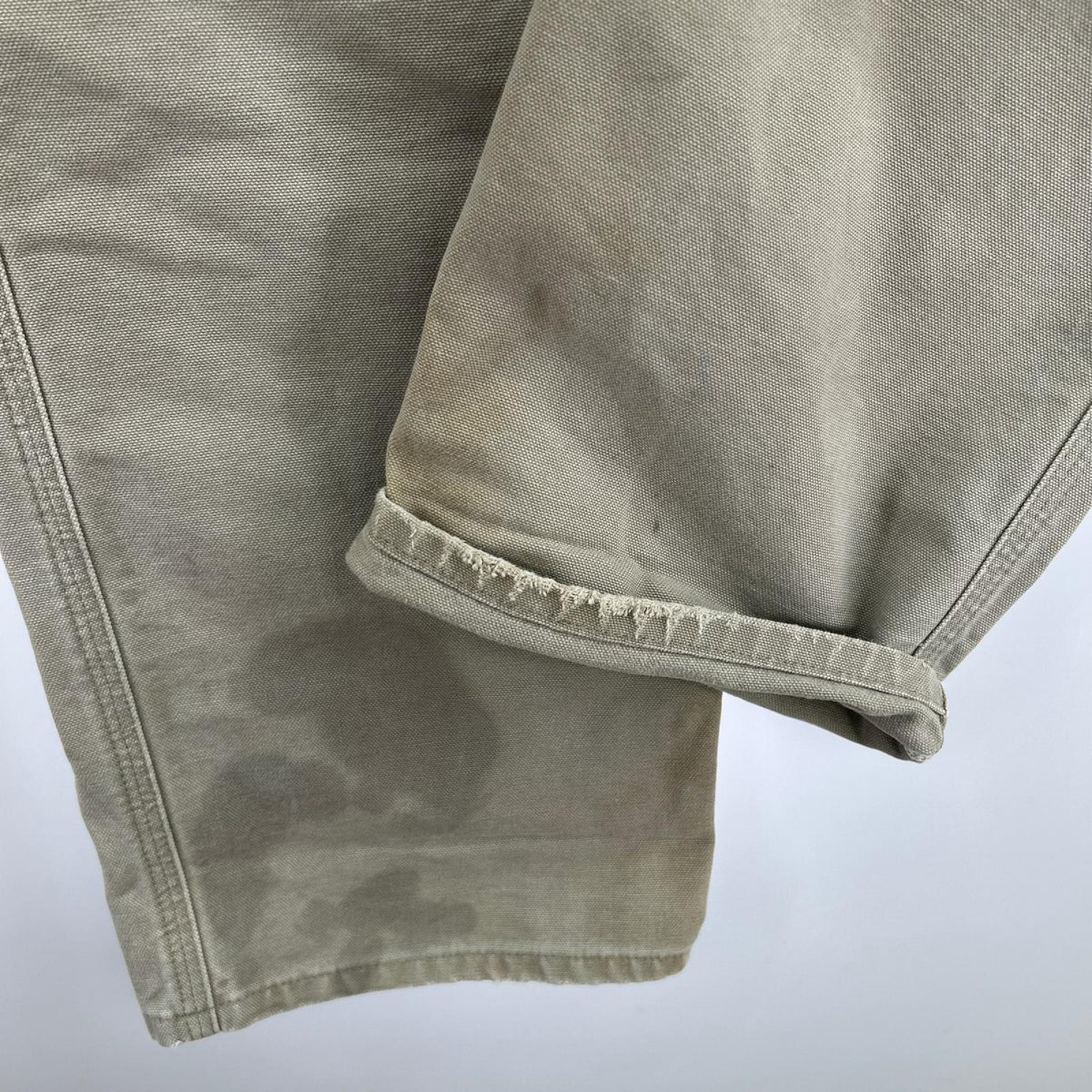 パンツ Carhartt ﾀﾞｯｸ ﾍﾟｲﾝﾀｰﾜｰｸﾊﾟﾝﾂ ﾍﾞｰｼﾞｭ (34×32) 34 ベージュ