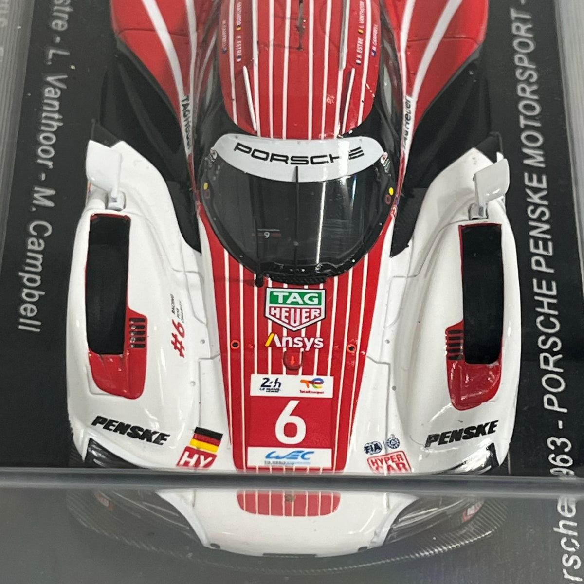 Porsche 963 PORSCHE PENSKE MOTORSPORT スパーク スケールカー