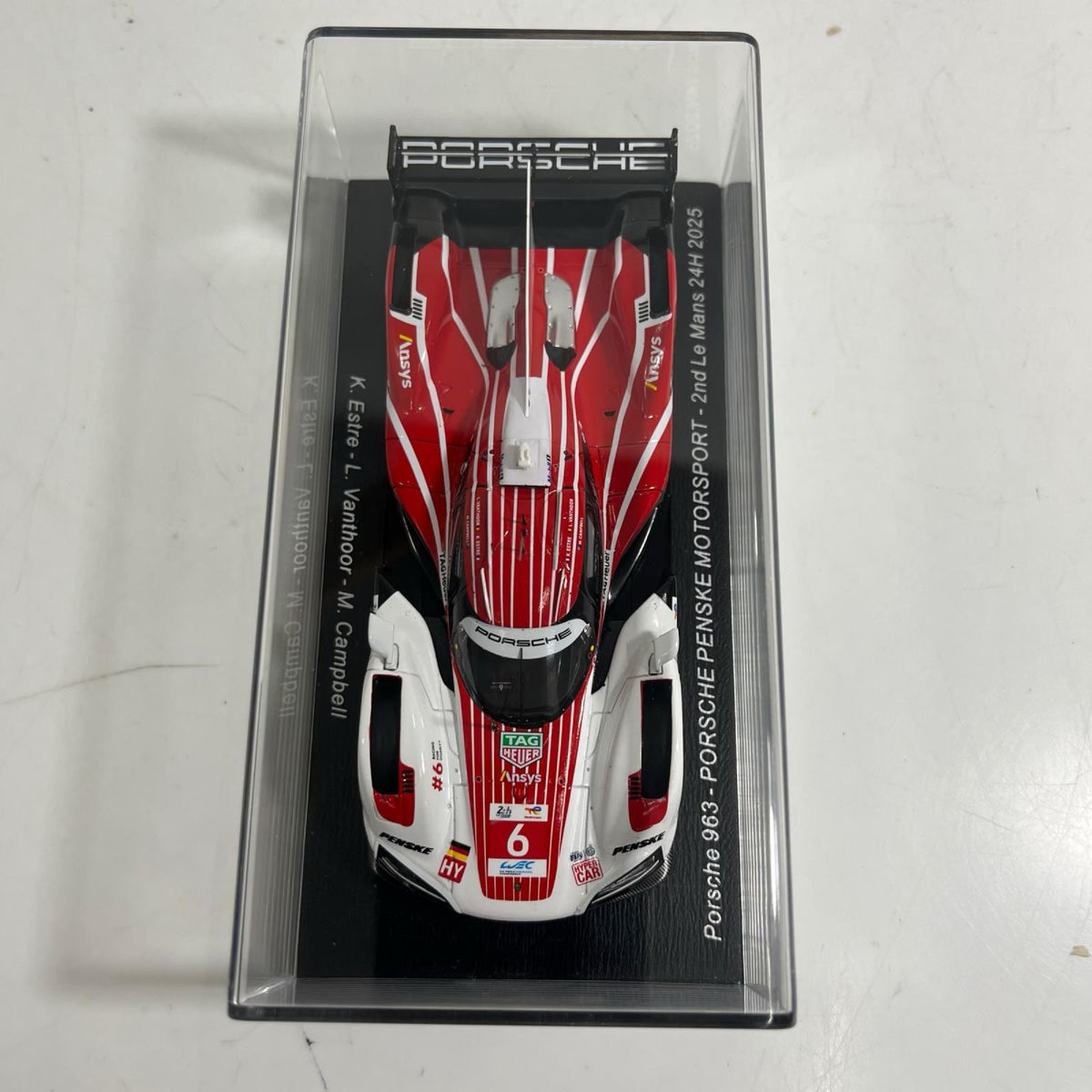 Porsche 963 PORSCHE PENSKE MOTORSPORT スパーク スケールカー