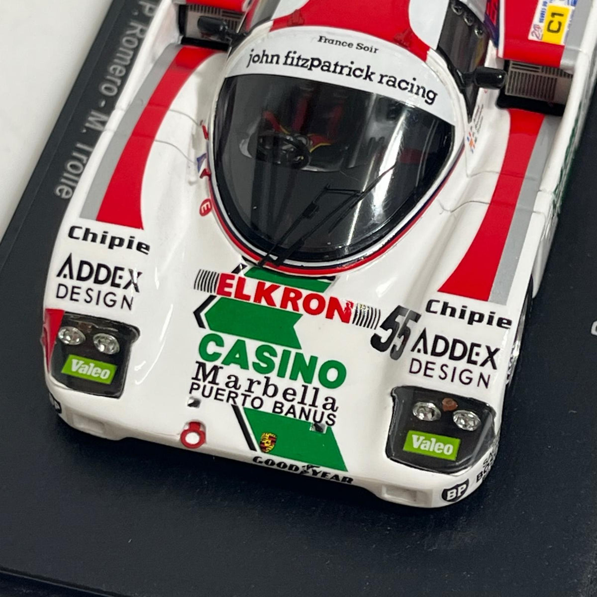 Porsche 962C No.55 24H Le Mans 1986 スパーク スケールカー