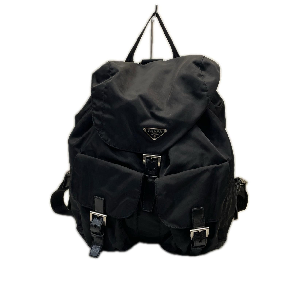PRADA トライアングルロゴ　ナイロンリュックサック B2811F