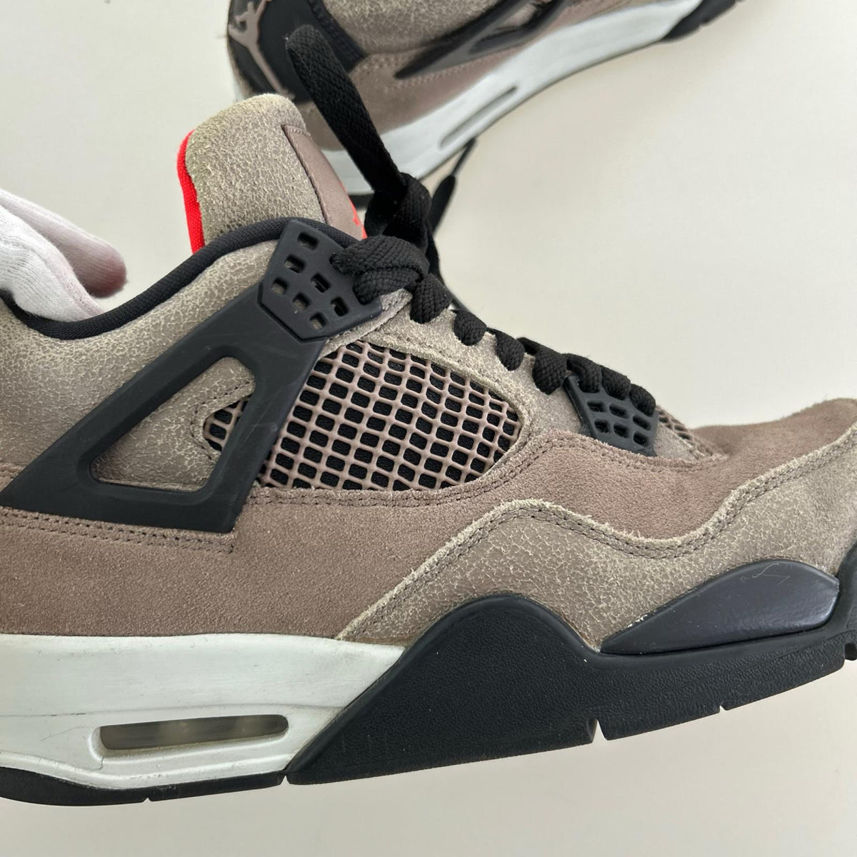 スニーカー NIKE AIR JORDAN 4 Taupe Haze 27.5 27.5cm (US9 1/2 UK9 EU45) ブラウン