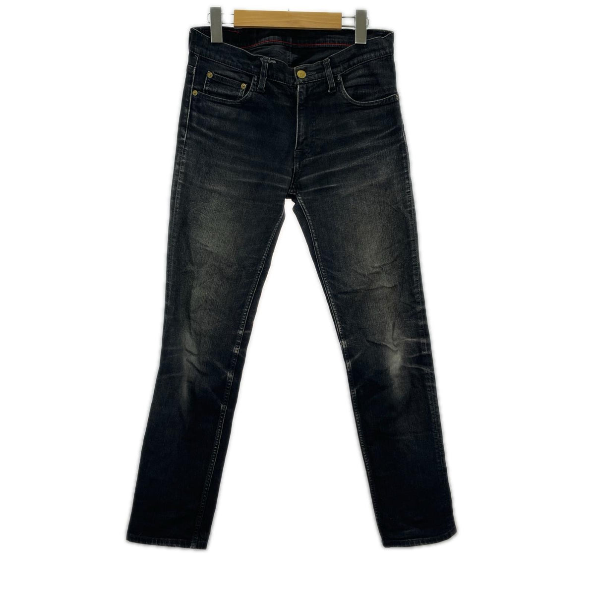 デニムパンツ BLACK MEANS HIROSHIMA DENIM 33 ブラック