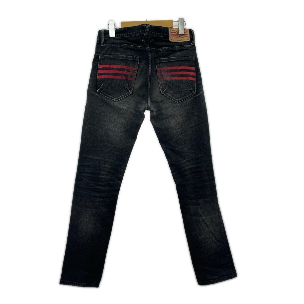 デニムパンツ BLACK MEANS HIROSHIMA DENIM 33 ブラック