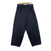 デニムパンツ 2123-505/12oz DENIM TAPERED BAGGY PANTS 46 ブラック