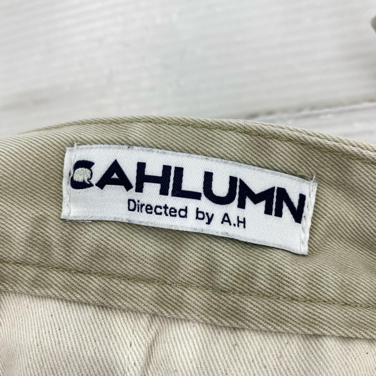パンツ CAHLUMN Magazine Pocket Chino Pant ベージュ