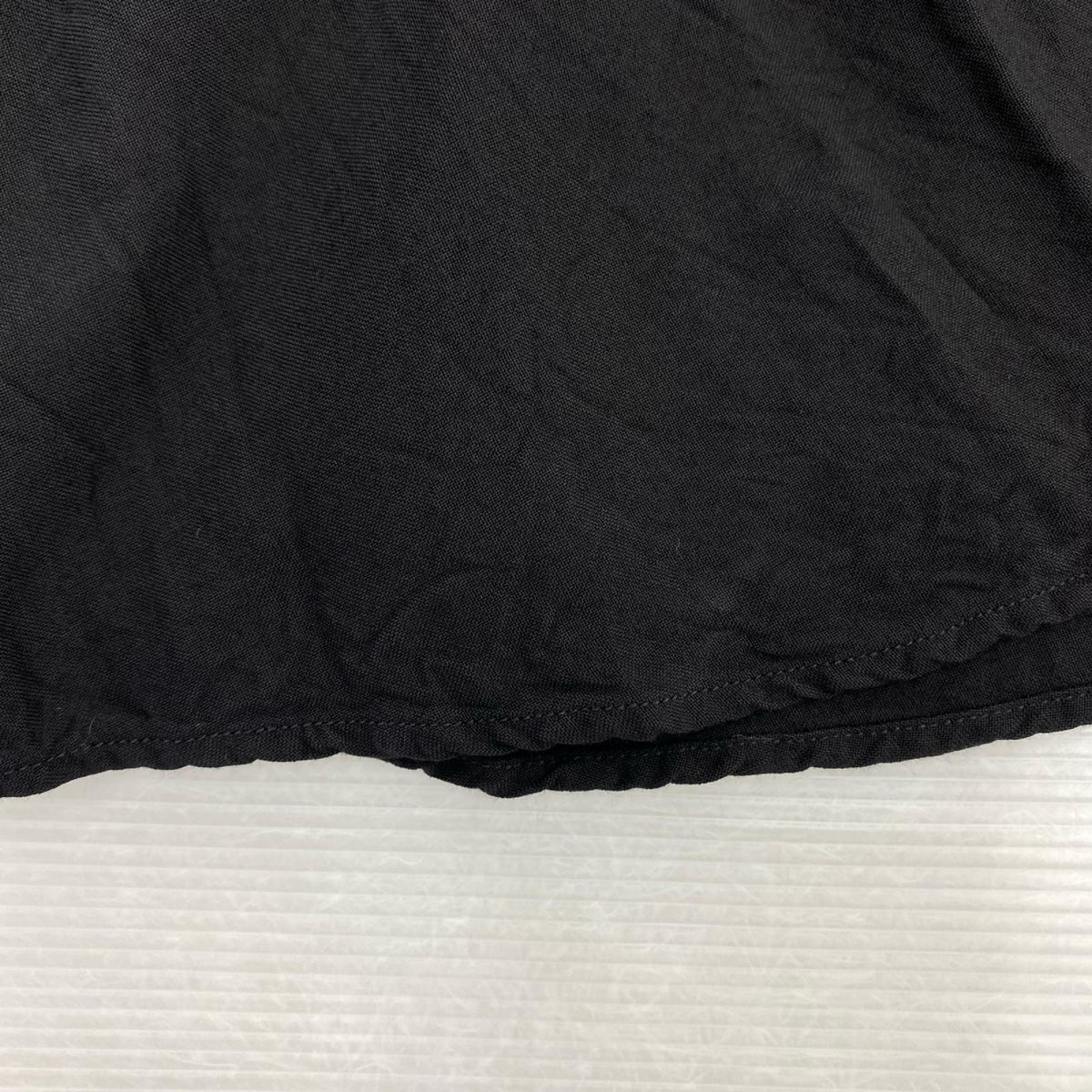 長袖シャツ COMOLI 26SS ﾚｰﾖﾝｺﾓﾘｼｬﾂ 3 ﾌﾞﾗｯｸ ブラック