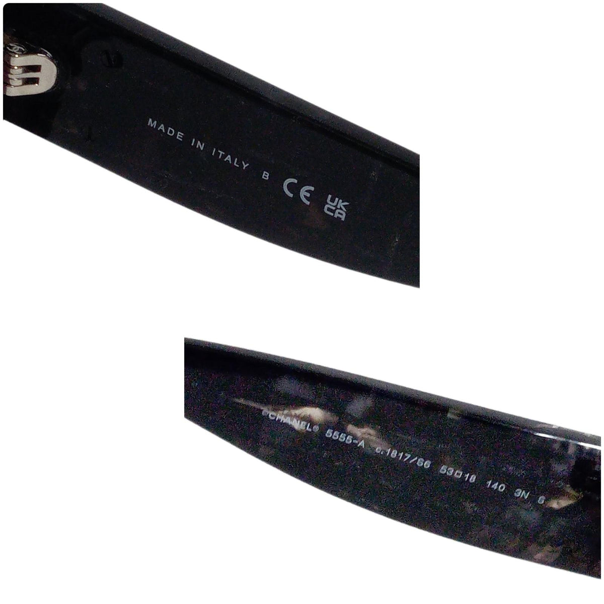 CHANEL/ｻﾝｸﾞﾗｽ/5555-A/ｽｸｴｱｼｪｲﾌﾟ/ｺｺﾏｰｸ/ｳｨｰﾄﾞ