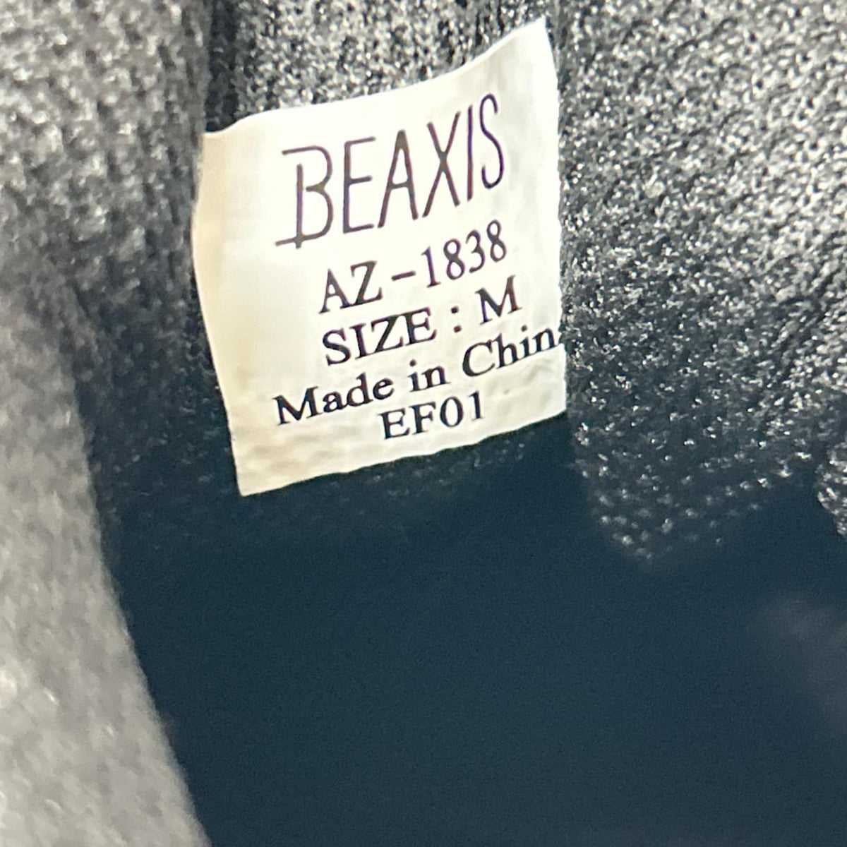 スニーカー BEAXIS ﾊﾞﾗﾝｽｺｱｽﾆｰｶｰ M M ブラック