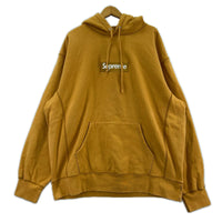 パーカー BOX LOGO HOODED SWEATSHIRT SizeXL 21FW ブラウン