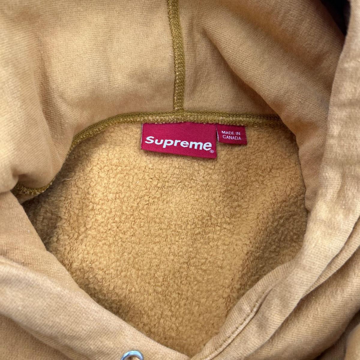 パーカー BOX LOGO HOODED SWEATSHIRT SizeXL 21FW ブラウン