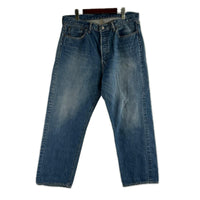 デニムパンツ A.PRESSE/22AW/Washed Denim Wide Pants 36