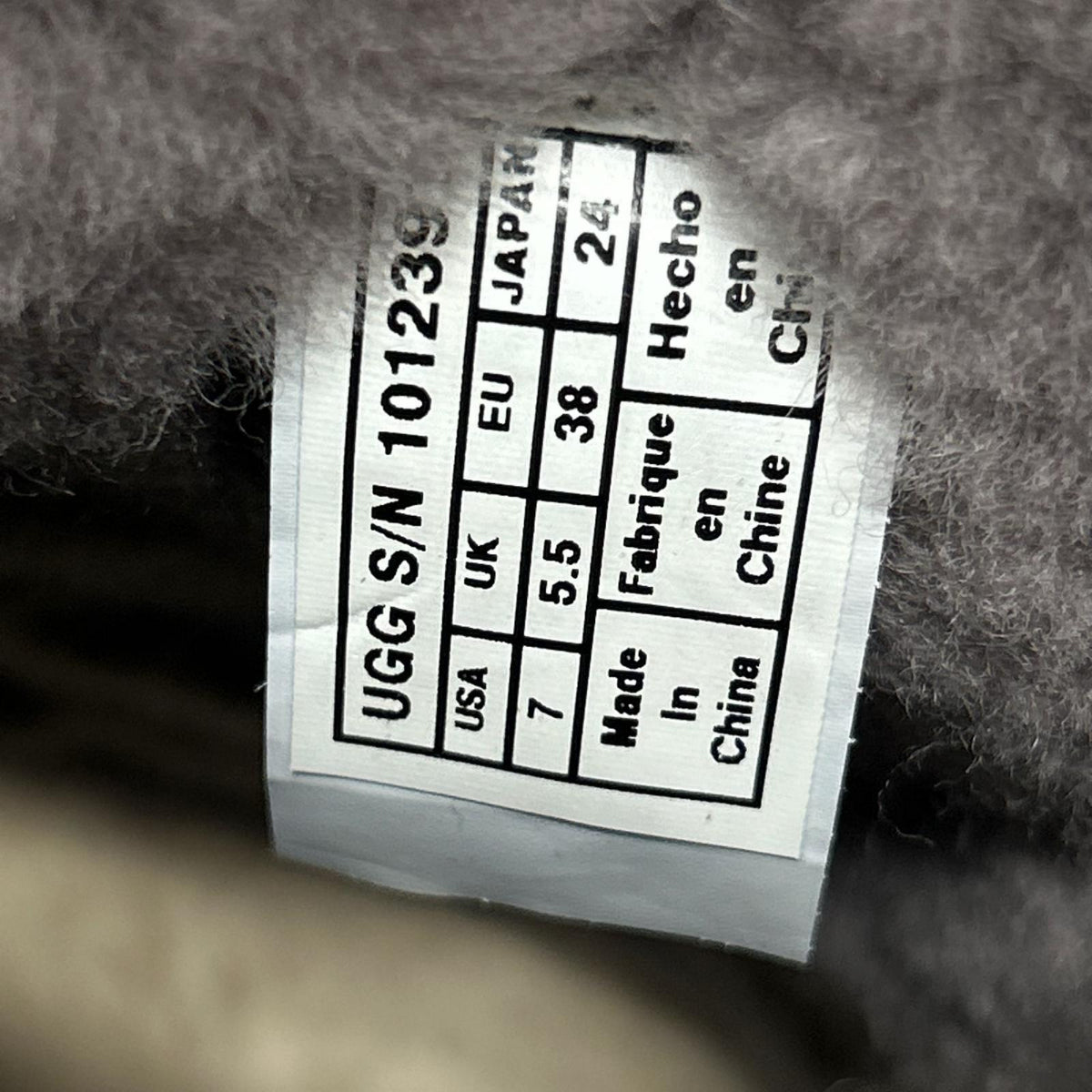 ブーツ UGG 1012391 タニア ムートンブーツ 24cm (US6 UK5 1/2 EU38)