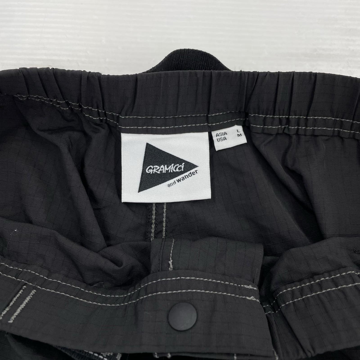 パンツ and wander × GRAMICCI (L) L ブラック