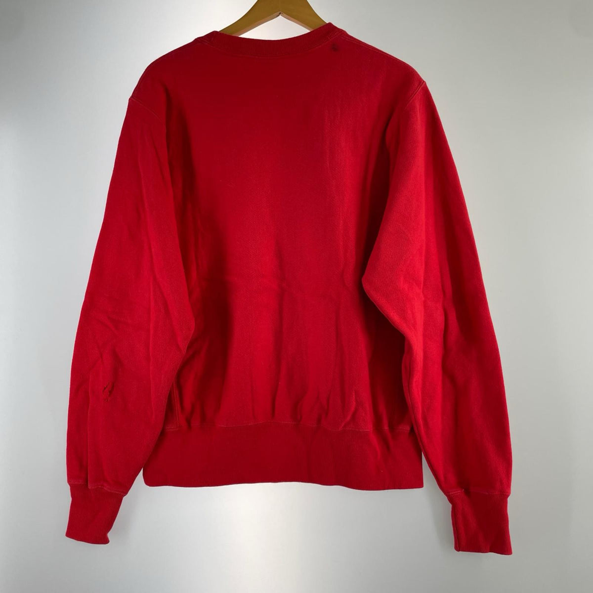 スウェット REVERSE WEAVE RED L レッド